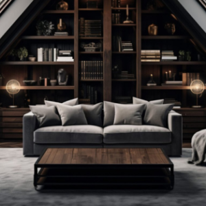 Luxuriöser Polsterhocker